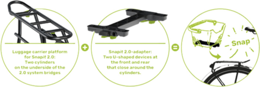 Racktime Shine Evo 2.0 Light 28" (DC) Gepäckträger