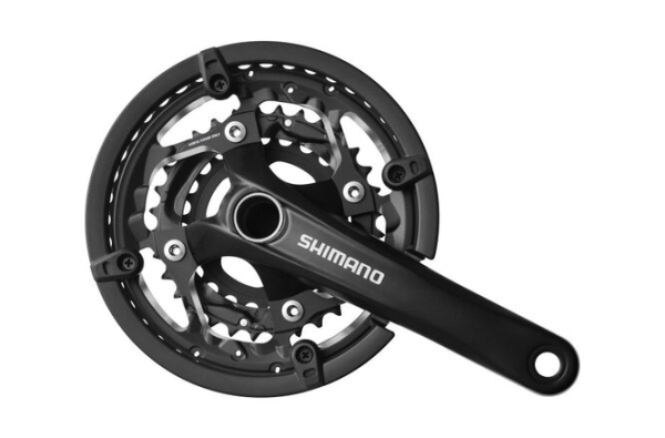 Shimano Kettenradgarnitur LX FC-T551 175 mm 48X36X26 Hosenschutz schwarz