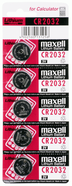 Maxell Lithium Knopfzelle