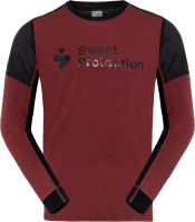 Sweet Protection Hunter Merino Hybrid LS Jersey M dark red XL