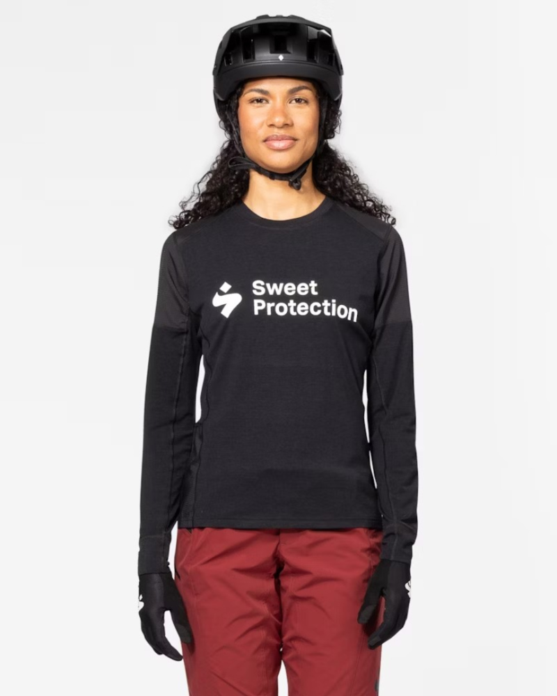 Sweet Protection Hunter Merino Hybrid LS Jersey W black L