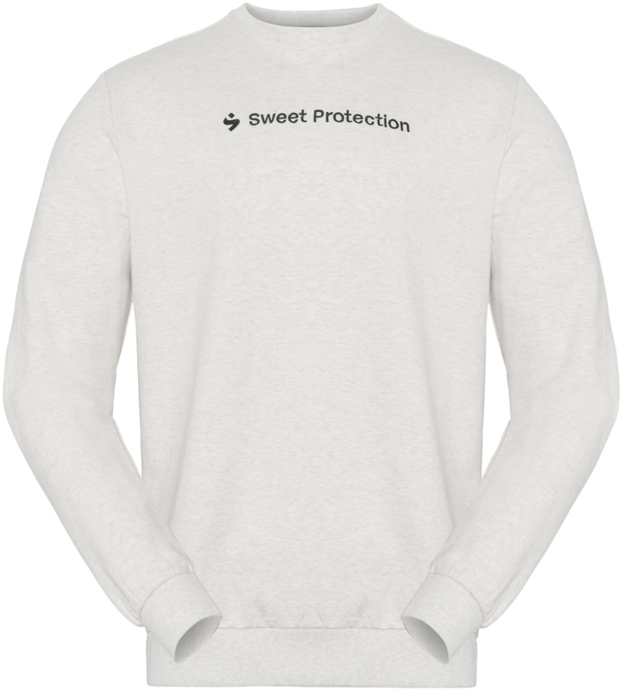Sweet Protection Logo Crew light grey L