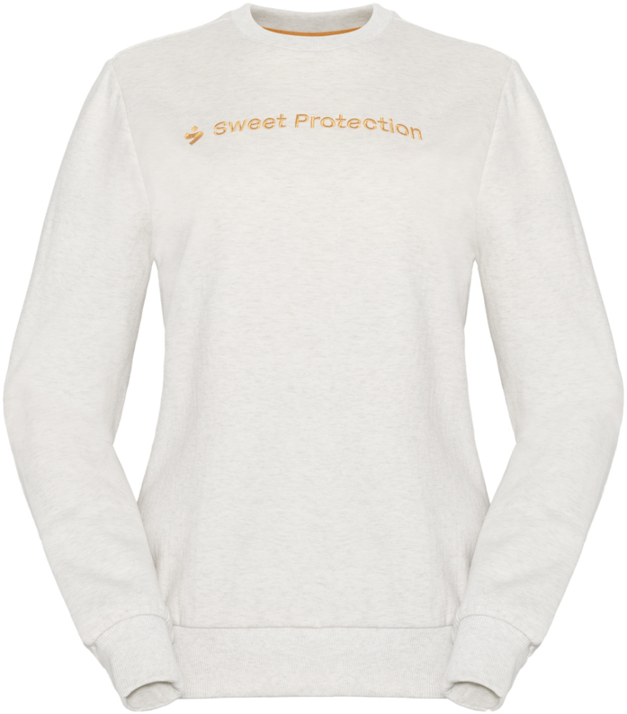Sweet Protection Logo Crew W light grey L
