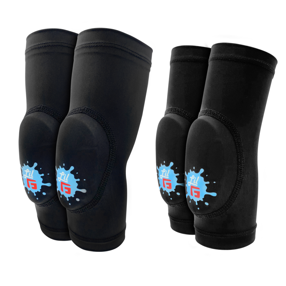 G-Form Kid's Lil'G Knee & Elbow Guards S/M, black, S/M (2-3)