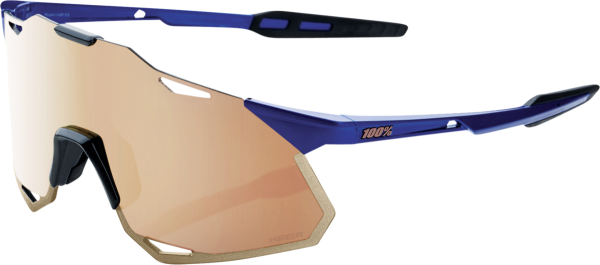 100% 100% Hypercraft XS Glases Gloss Cobalt blue-HiPER