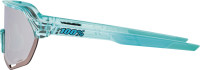 100percent 100% S2 Glases Polished Transl Mint-HiPER silver