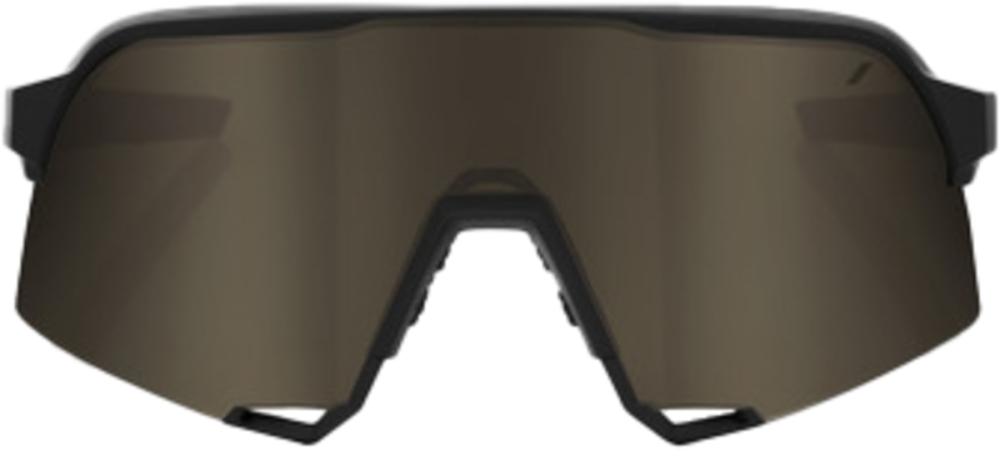 100percent 100% S3 Glases Soft Tact black-Soft gold mirror