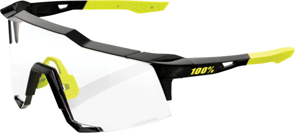 100percent 100% Speedcraft Tall Glases Gloss black-Photochrom