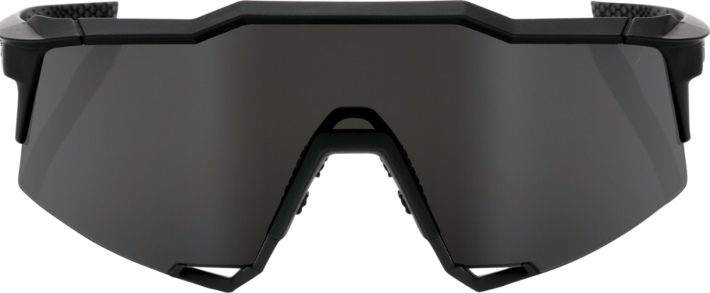 100percent 100% Speedcraft Tall Glases Soft Tact black-smoke