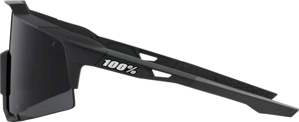 100percent 100% Speedcraft Tall Glases Soft Tact black-smoke