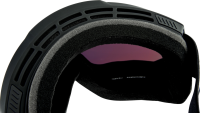 100% 100% Snowcraft XL Hiper Goggle black - mirror silver