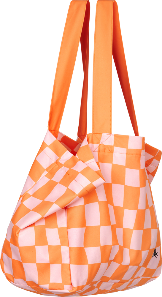 Dock & Bay Foldable Bag Medium groovy check