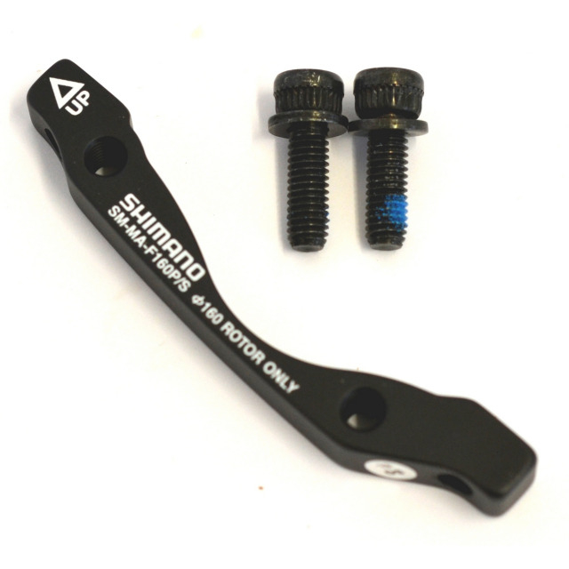 Shimano Scheibenbremsadapter PM 203/203mm VR/HR, SMMAF203PPMA 203mm Post/Post