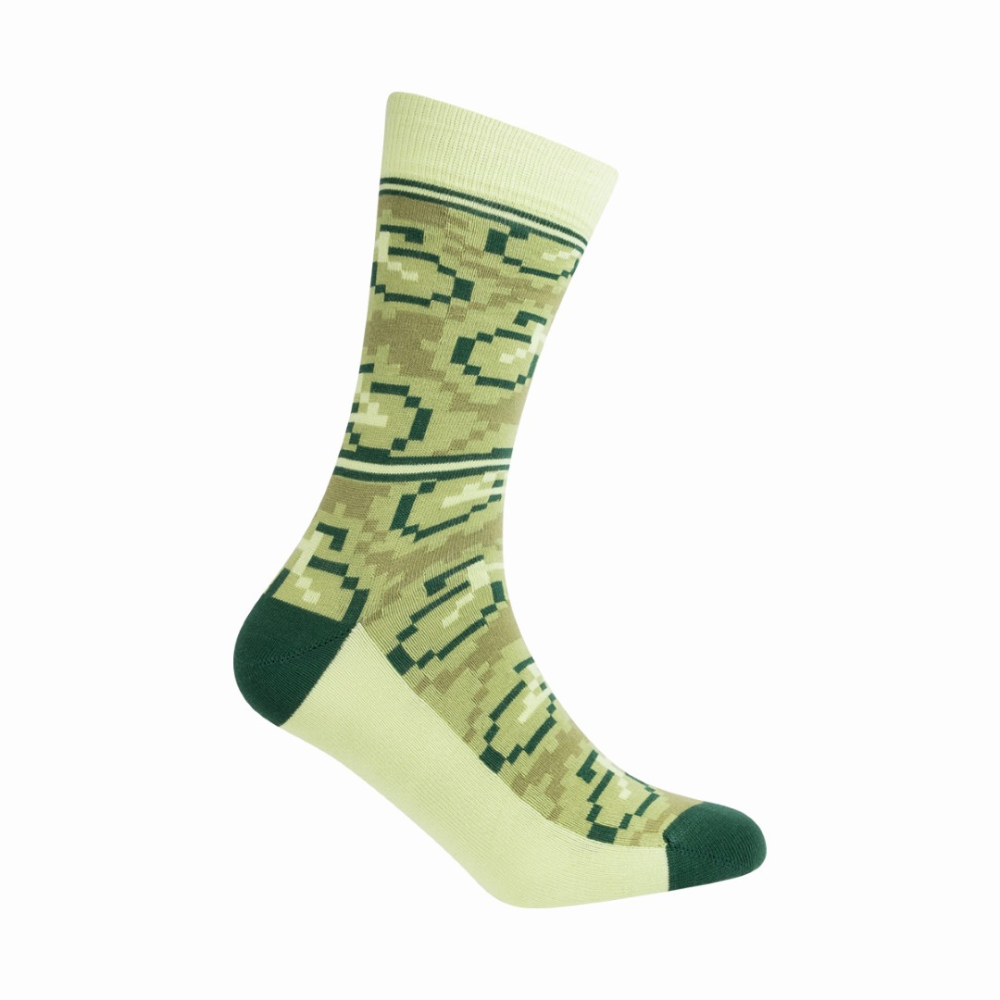 Le Patron Bicycle Moderno Socks green