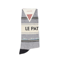 Le Patron LP Socks grey melange