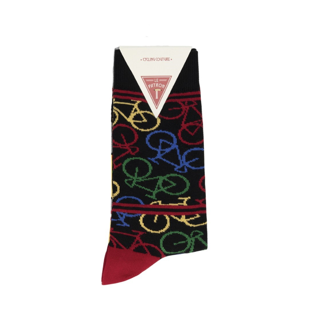 Le Patron Champion Bicycle Socks multi