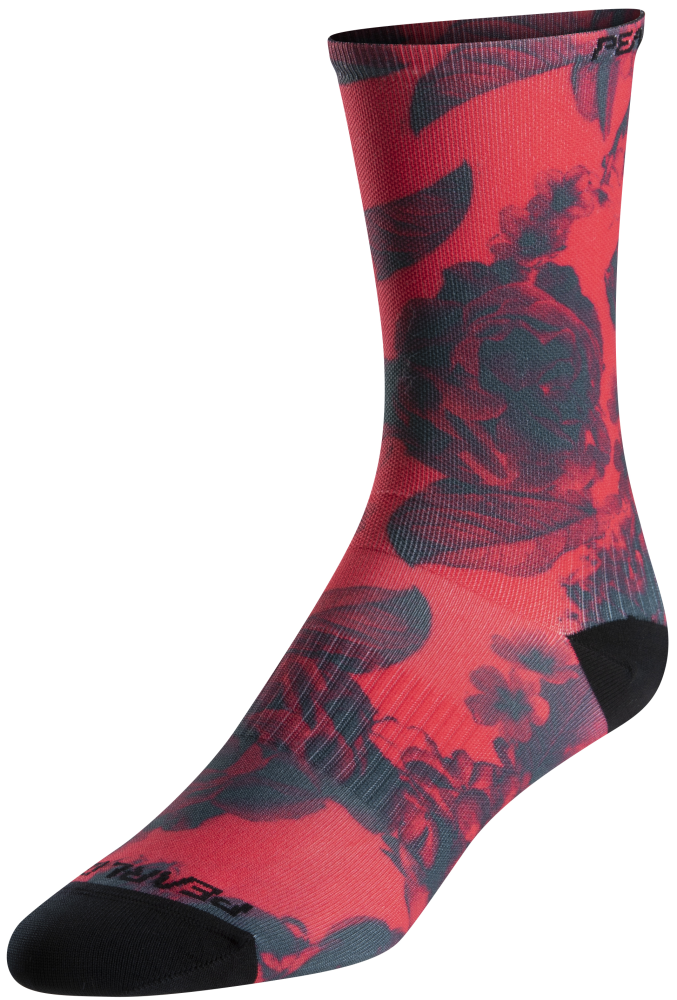 Pearl Izumi PRO Tall Sock solar flare floral