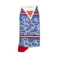 Le Patron Bicycle Socks riviera blue