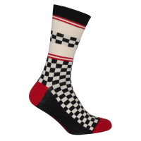Le Patron Classic Jersey Peugeot Socks black ecru