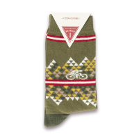 Le Patron 1001 Mountains Forest Socks forest