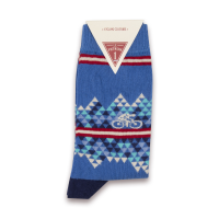 Le Patron 1001 Mountains Sea Socks sea