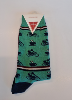 Le Patron Cafe Cycliste Socks mint