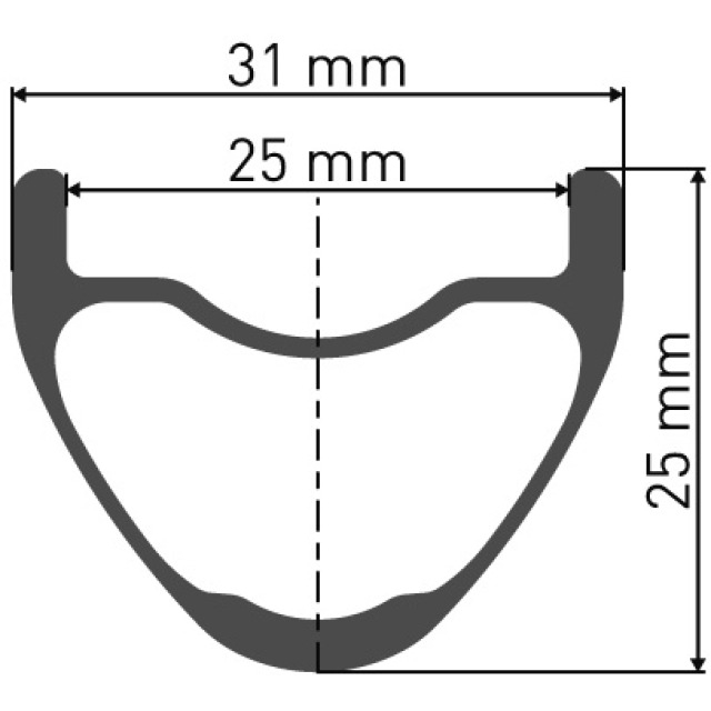 DT Swiss XRC 1200 Spline 29 Vorderrad Boost, Mod. 21, Carbon, CL, 15x110mm, 25mm