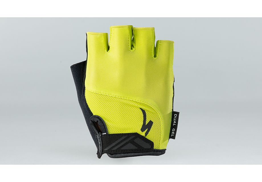 Specialized Men's Body Geometry Dual-Gel Short Finger Gloves, Black, XL