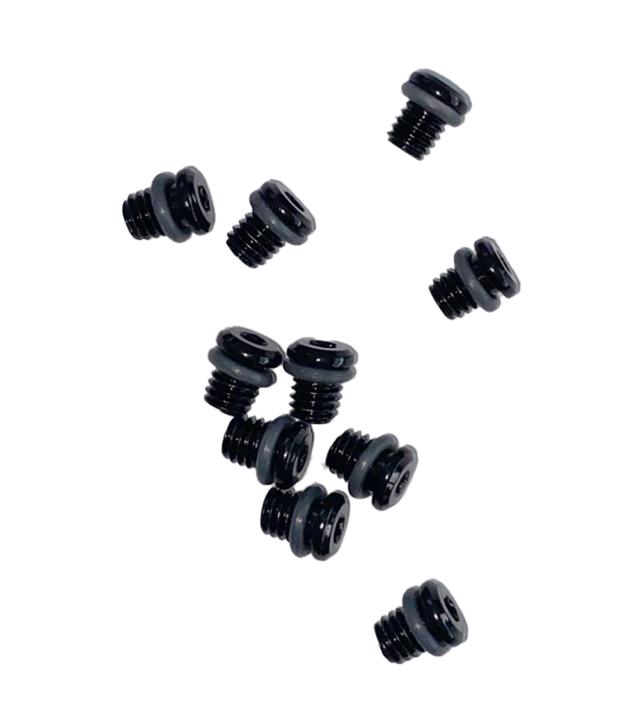 Tektro Entlüftungsschraube M6x7mm für Bremsbehälter mit O​-​Ring pro Stk.