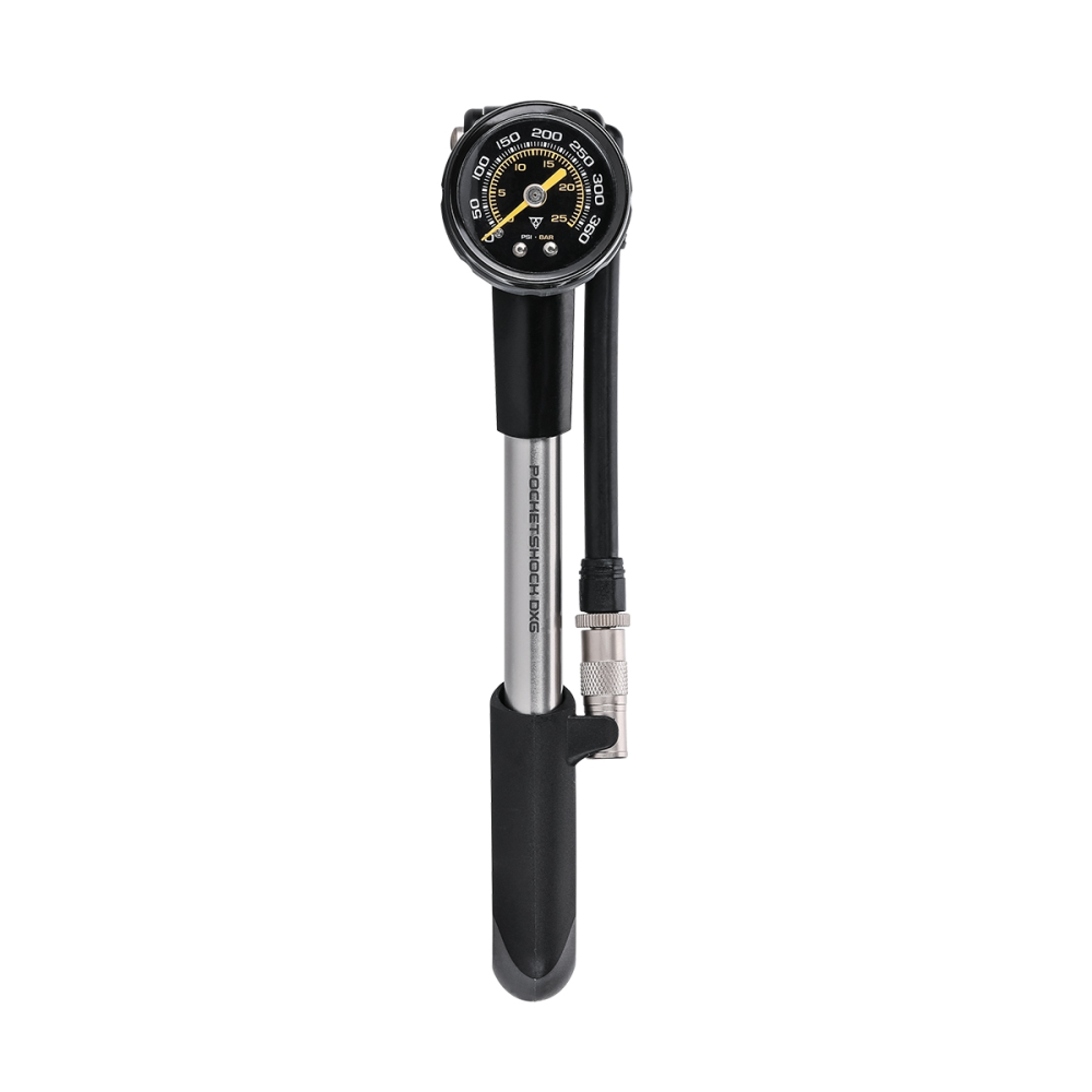 TOPEAK Dämpferpumpe POCKETSHOCK DXG – mit Manometer