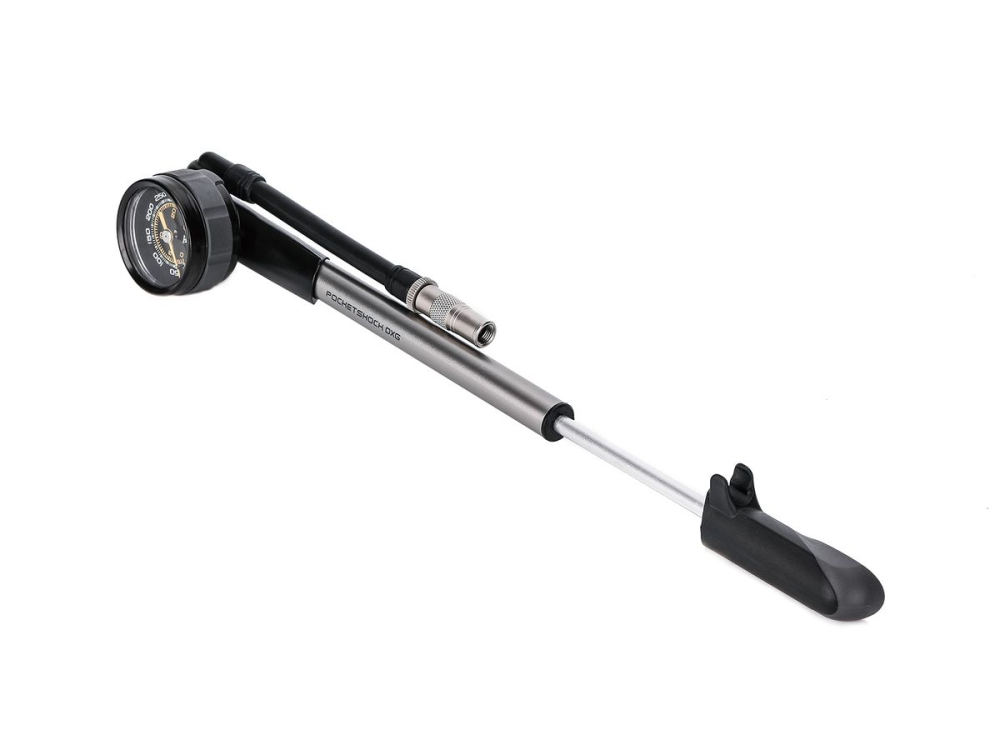 TOPEAK Dämpferpumpe POCKETSHOCK DXG – mit Manometer