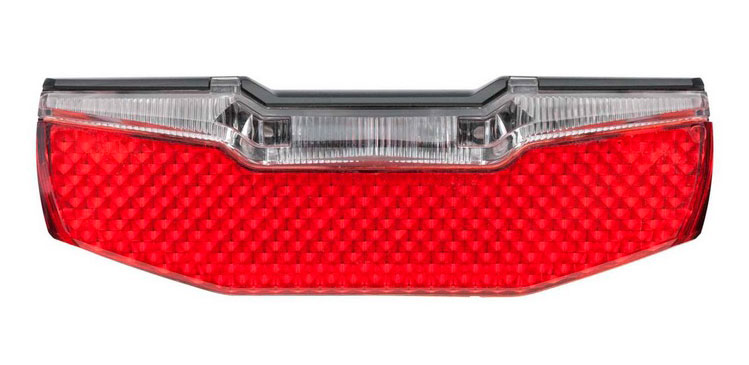 AXA Rücklicht Blueline Rear Steady 50mm – mit Standlichtfunktion, für Dynamobetrieb