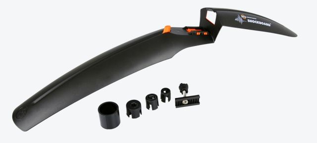 SKS VR​-​Schutzblech 26″ SHOCKBOARD schwarz 110g – zum Stecken