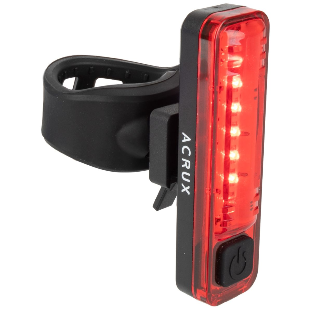 Smart Rücklicht LED Acrux 10 Lumens USB Ladeakku für Sattelstütze​/​Sitzstrebenfixierung 22​-​31.8mm