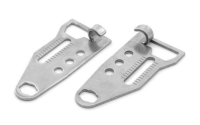 Pletscher Gepäckträger Quick​-​Rack 4B 26​-​28″ – schwarz 320​-​354mm mit Befestigung auf Ösen