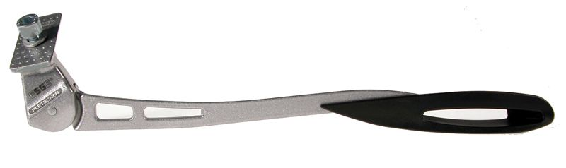 Pletscher Ständer ZOOM K 24​-​29″ silber – mit Befestigungsset