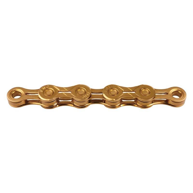 KMC Kette X10EL 1​/​2″ x 11​/​128″ Ti​-​N Gold – 114 Glieder