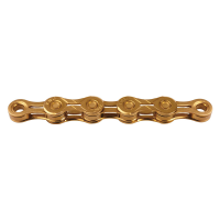 KMC Kette X10EL 1​/​2″ x 11​/​128″ Ti​-​N Gold – 114 Glieder