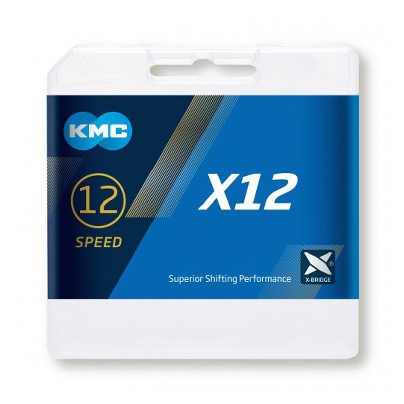 KMC Kette X12 1​/​2″ x 11​/​128″ Ti​-​N Gold – 126 Glieder