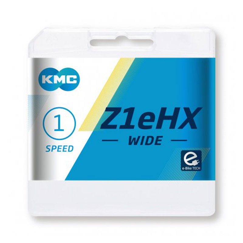 KMC Kette Z1eHX Wide 1​/​2″ x 1​/​8″ Silver – 112 Glieder
