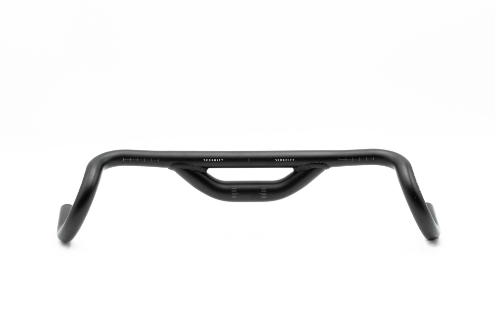 REDSHIFT Top Shelf Handlebar, 47cm Width, 50mm Rise, 25 Grad Flare, black