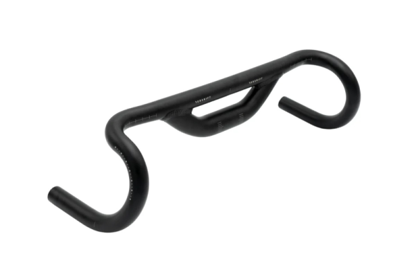 REDSHIFT Low Flare Top Shelf Handlebar, 53cm Width, 50mm Rise, 10 Grad Flare, black