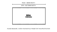 Praxis Tretlager – M28/30 – für BSA 68/73 mm.