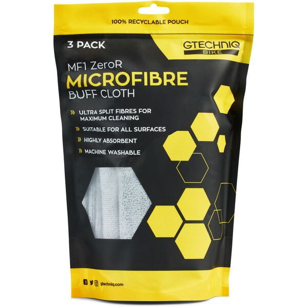 Gtechniq Microfibre Cloths 3 pack