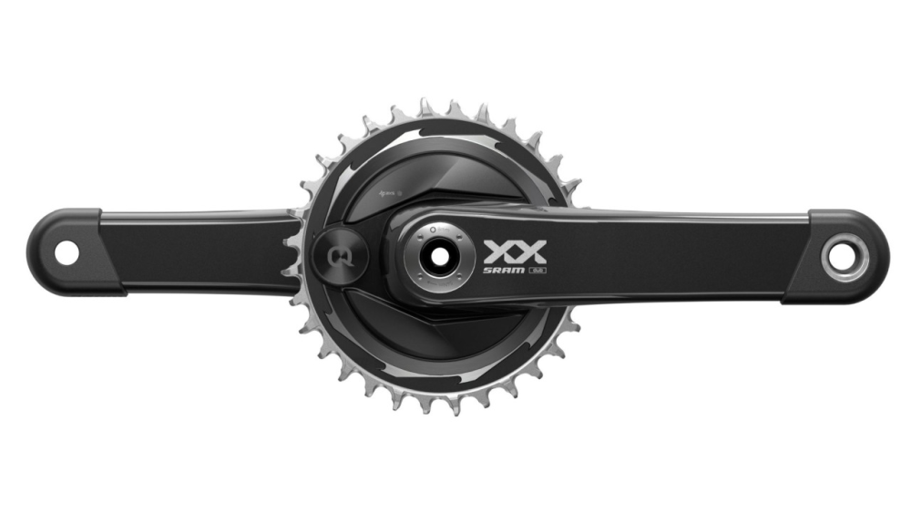 SRAM Power Meter Crankset Spider XX Eagle AXS Transmission MTB Wide DUB, black, 175mm/32t