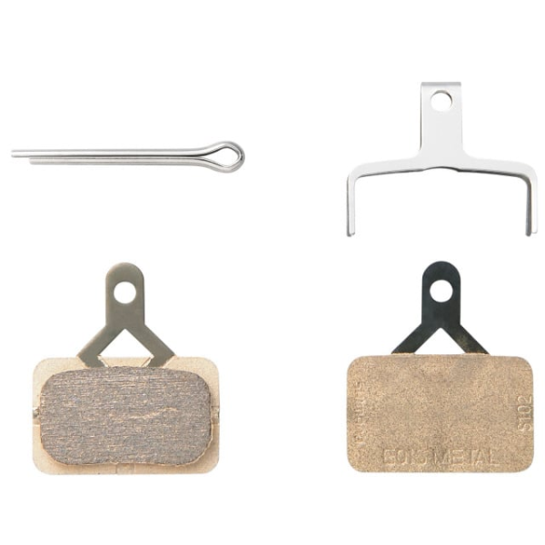 Shimano Scheibenbremsbeläge - Metall -Pad  E01S BR-M575