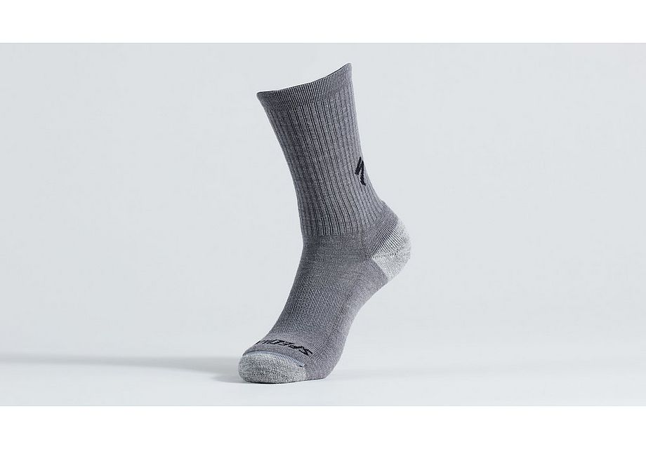 Specialized Merino Midweight Tall Socks, Black, L