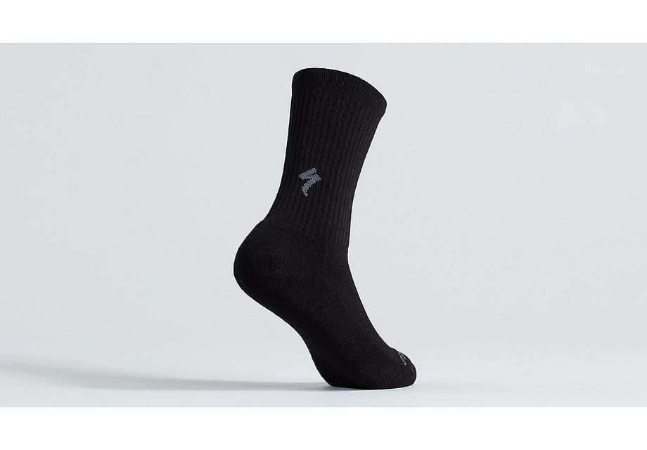 Specialized Merino Midweight Tall Socks, Black, L