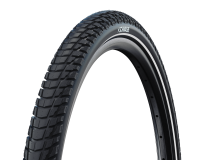 Schwalbe Pneu Marathon Plus Tour 28x2.15 Addix Green starr mit Reflexstreifen black