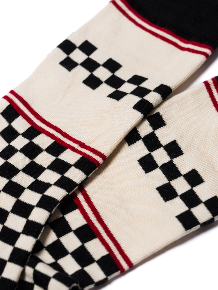 Le Patron Classic Jersey Peugeot 2.0 Socks black ecru